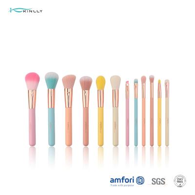 Κίνα 12pcs Concealer φυσικό σύνολο βουρτσών τρίχας καλλυντικό προς πώληση