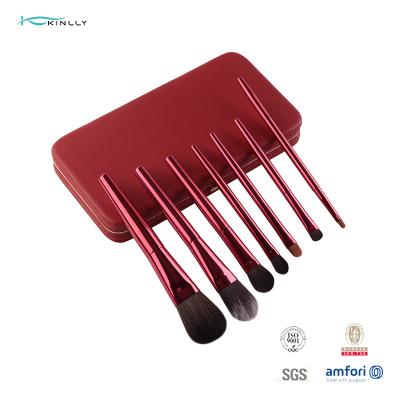 Chine Brosse de lecture synthétique de maquillage de PCs d'ODM 10 d'OEM de cheveux avec la poche cométaire à vendre