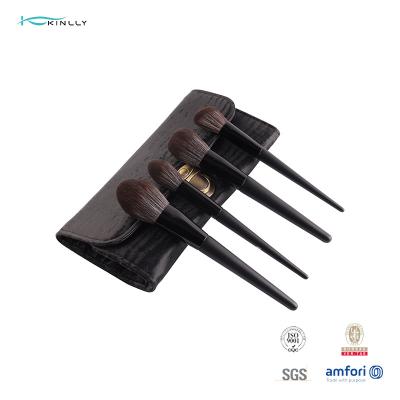 Chine cas cosmétique du maquillage 7pcs de brosse de lecture de noir de luxe de collection à vendre