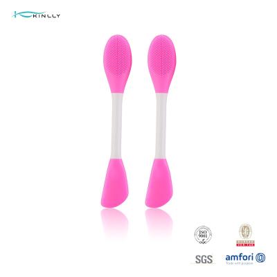 China OEM ODM Silicone Lip Scrub Brush Silicone Face Mask Applicator for sale