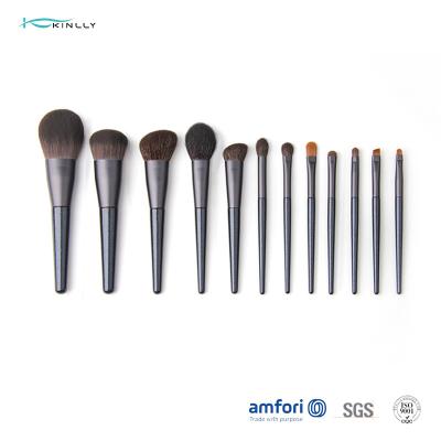 China 12pcs Luxury Makeup Brushes For Foundation Powder Eyeshadow Lip for sale