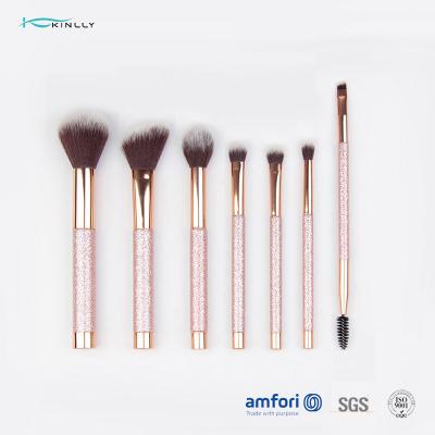 Chine 7pcs pinceaux cosmétiques outils de beauté pinceau de fond de teint fard à paupières à vendre