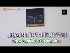 customized make up cosmetic brush set luxury mini travel set for fashionable