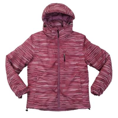 China 2020 women's clothing women's ski jacket waterproof padding windproof high quality customized jacket raincoats wholesale for sale