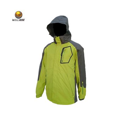 China Wholesale Breathable Outdoor Ski Clothes Men's Ski Jacket Waterproof Windproof 3 In 1 Ski Warm Up Jacket for sale