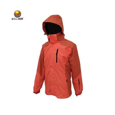 China Breathable Well Rise Custom 3 In 1 Coat Windproof And Waterproof Outdoor Ski Jacket For Men for sale