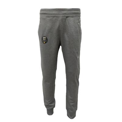 China Wholesale Customized Breathable Comfortable Tapered Sweater Pants Mens Track Pants With Zipper And Drawstring for sale