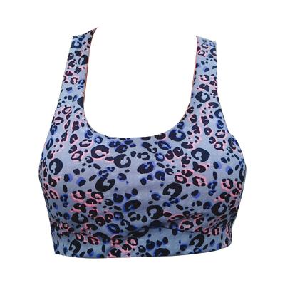 China QUICK DRY custom high quality yoga padded crop top printing sportswear for sale