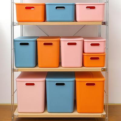 China Modern Household Drawer Storage Organizer Stackable Plastic Desktop Drawers Office Storage Box With Handle for sale