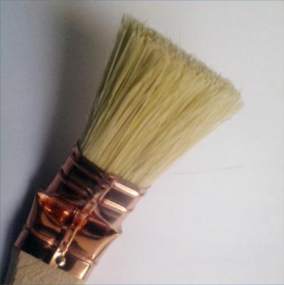 China Angle Bent Ferrule TAMPICO COCOS Fiber Natural Long Handle Paint Brush Clean Brush for sale