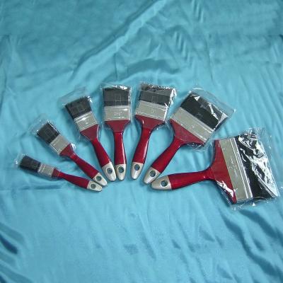 China PP/TPR Plating Wooden Ferrule Paint #441 End Handle Wire Bristle Mixed Paint Brush for sale