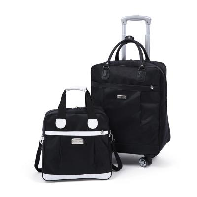 China Trendy Luxury Fashion Designed Aluminum , Lightweight Pink Trolley Suitcase Business Travel Luggage Set On Wheels for sale