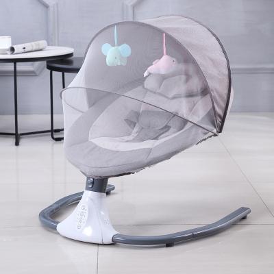 China Mobile Phone Control USB Music Automatic Swing, Baby Rocking Chair Baby Electric Nest Y Mail Deluxe Packing And Kids Smart Swing Chair for sale