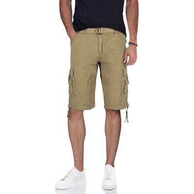 China Wholesale Hot Sale Anti-wrinkle Men's Multi-pocket Casual Men's Simple Beach Cargo Shorts for sale