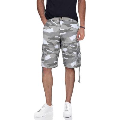 China Anti-Wrinkle New Style Camouflage Cargo Shorts Men Half Duty Pants Shorts With Pockets Twill Denim Custom 100% Cotton for sale