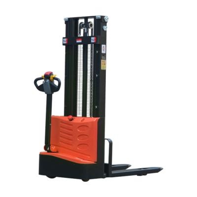 China Hotels / Garment Shops / Building Material Stores / Machinery Repair Shops... Rated Powerful Traction Weight 1500Kg Full Drive Motor Electric Stacker for sale