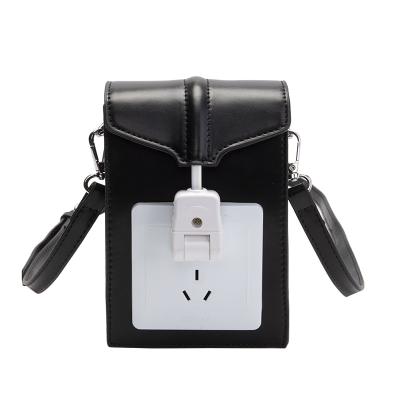 China Creative CARTER LISA Switch Socket Mobile Phone Bag 2022 Fashion Handbags For Lady Creative Women Switch Socket Mobile Phone Bag Party Holiday Shoulder Messenger Bags for sale