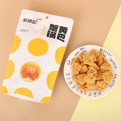 China Dry Crunchy Rice Crab Season Delicious Desktop Snacks Crab Flavor Rice Crisps for sale