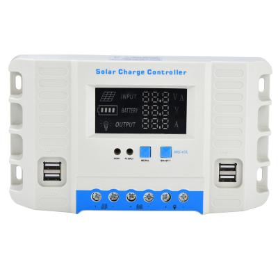 China Cheap solar controller mppt price controller 30A 40amp pwm 12v 24v 48v small charge solar controller for sale