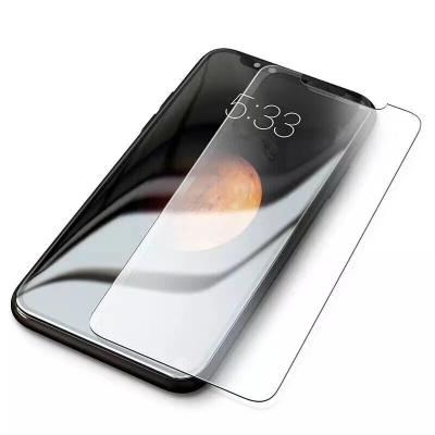 China Mobile phone size 2.5D quality anti explosion tempered glass film screen protector for iPhone 11 pro and XR tempered glass for sale