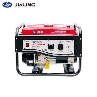 China JL3500-B Gasoline Generator Open Flame Single Phase OEM 3KW Portable Generator Hand-Started JL3500-B Cost Effective for sale