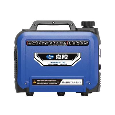 China JIALING DC 1600W 24V Portable Mini Inverter Gasoline Silent Generator for Truck Battery Air Conditioning JH2500Sie-24V for sale