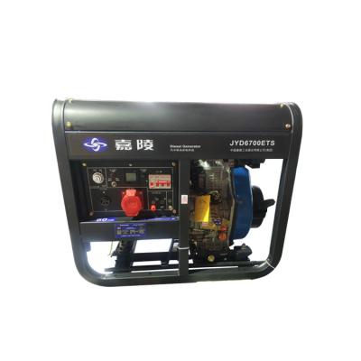 China JYD6700ETS Hot Sale Single and 3 Phase JYD6700ETS Diesel Generators for sale