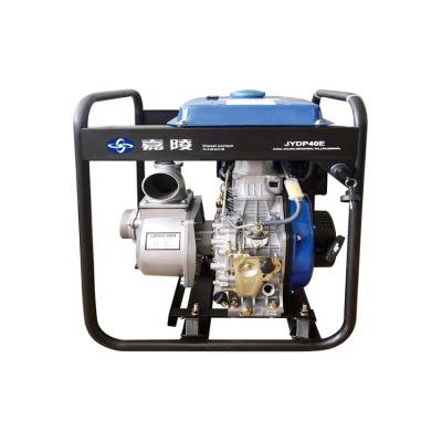 China JYDP40E 4inch agriculture equipment 9hp diesel engine water pump washing and cleaning machine for sale