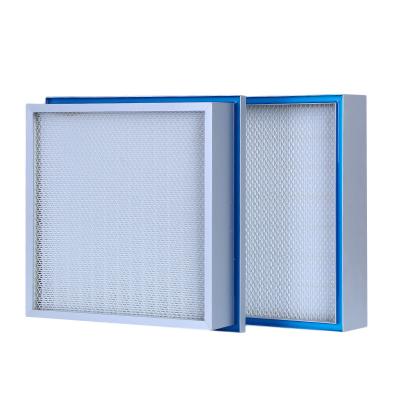 China Box Type Air Filtration System HEPA Separator Filter For Hospital And Aerospace Cleanroom for sale