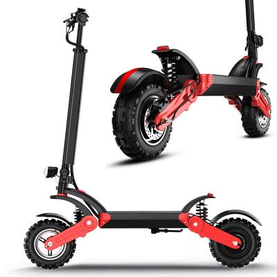 China 500W 48V Unisex Rear Drive Full Suspension Electric Scooters With Seat Escooters For Adults for sale