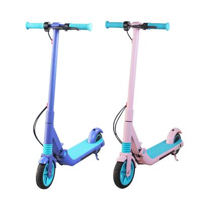 China 200W Child Motor Foldable Kick E Scooter For Children Kid Scooter Electric Skateboard With Brake for sale