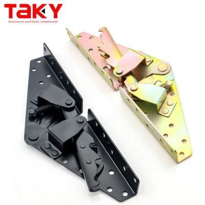 China TK-HI-461A Modern Metal Sofa Hinge Furniture Hardware Mechanism Click Slam Sofa Hinge for sale