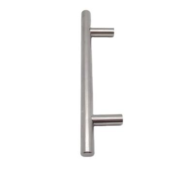 China Modern ss201aluminum T Bar Handle Solid Kitchen Cabinet Silver Drawer Handle for sale