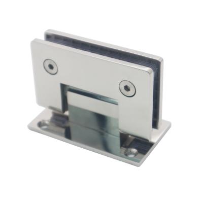 China Hot Sale Modern New Product Stainless Steel 90 Degree Shower Safe Glass Door Hinge For Bathroom for sale