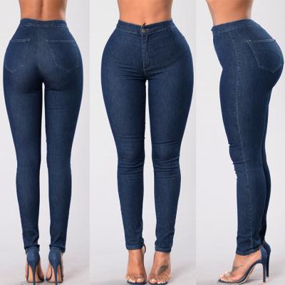 China Ebay antibacterial, Amazon factory women spring autumn hot sale wholesale cheap jeans leggings with good elastic for sale