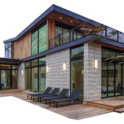 China Luxury  Customized Light Steel Villa Dream Home Light Steel Structure Villa Prefabricated Houses zu verkaufen