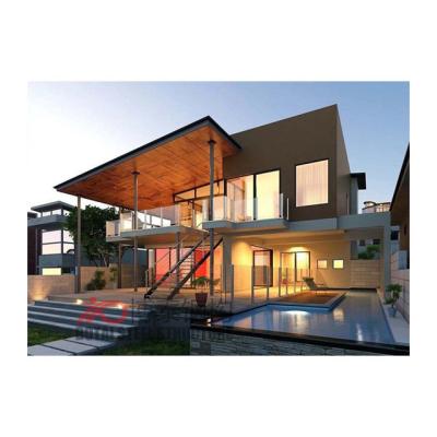 China Structure Prefabricated Houses Villa Light Steel Hot- Selling Customized Luxury Prefab Steel Villa Beijng Botai Easy Install T/T for sale