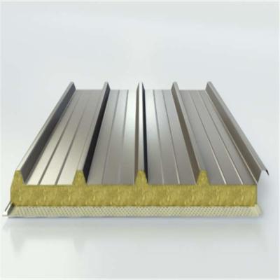 Chine Hot-selling rock wool composite panel wall and roof sandwich panels à vendre