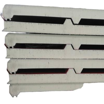 중국 Popular  Easy To Install Sandwich Composite Panel Fireproof PU Panel Movable Wall Sandwich Panel Insulate St 판매용