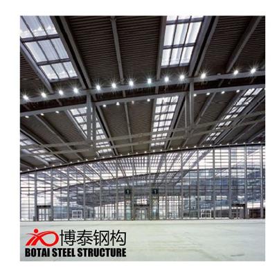 China Low Cost High Quality Steel Frame Office Arch Grid Space Frame Structure Building For Cinema for sale