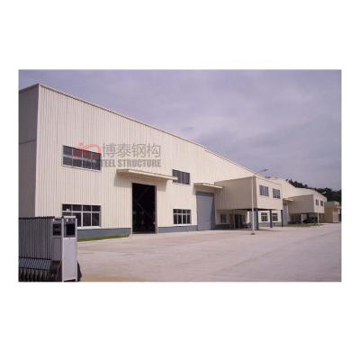 China 2022 Prefabricated Prefab Metal Warehouse Building Steel Structure Workshop Garage zu verkaufen