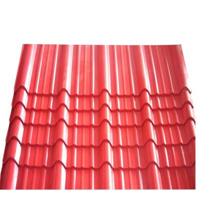 China Low Cost Color Corrugated Steel Sheet Coated Steel Sheet For Roof Material zu verkaufen