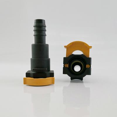 China Aftermarket 6.3mm Plastic Fuel Liquid Quick Connector For 6 Mm Hose for sale