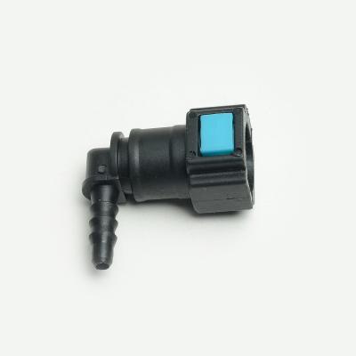 China Aftermarket 6.3mm 90 degree quick connector to suit ID 3mm or 6mm fuel line for sale