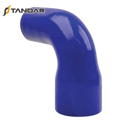 China Auto Turbocharger 90 Degree Elbow Reducer Colorful Silicone Hose For Turbocharger for sale