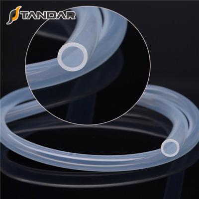 China Medical Research Low Pressure Soft Transparent Platinum Cured Silicone Tube for sale