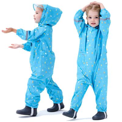 China 100% Breathable/Durable Raincoat /Windproof Kids Baby Raincoat United Raincoats Coveralls Rain Gear Rain Jacket For Kids for sale