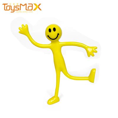 China Plastic Effort Smiley Bendable Toy Mini Toy Kids Pvc Figure Toys Iron Character Action Numbers for sale