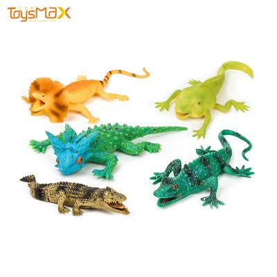 China TPR Educational Simulation Lizard Amazon Hot Selling Toys TPR Simulation Lizard Animals Model For Kids for sale