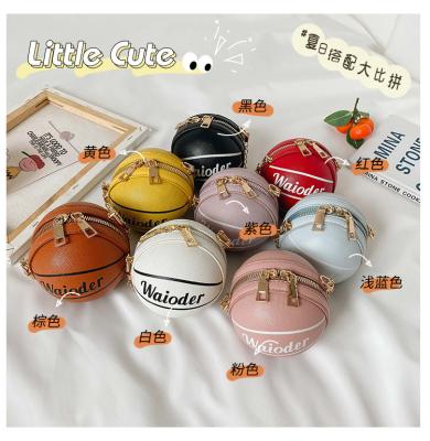 China Mini Kids Girls Basketball Purse Bags Latest Fancy Fashion Design Handbags for sale